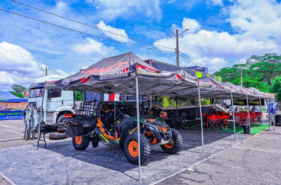 Concentração do Rally Piocerá começou neste domingo, 26, no Teresina Shopping | Foto: Geirlys Silva