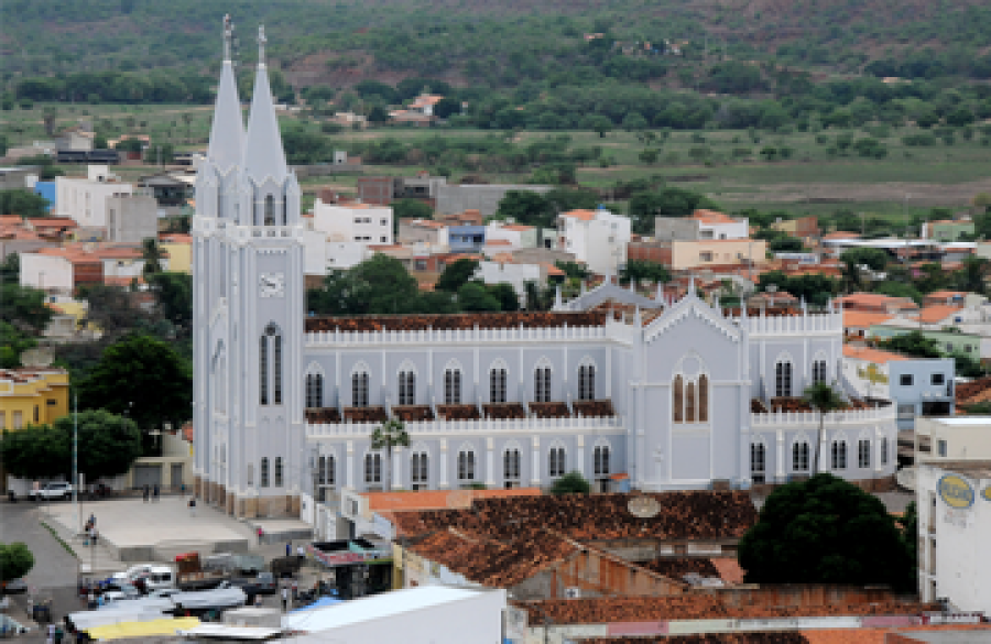 Igreja vista do Morro da Mariana. | Foto: Francisco Leal