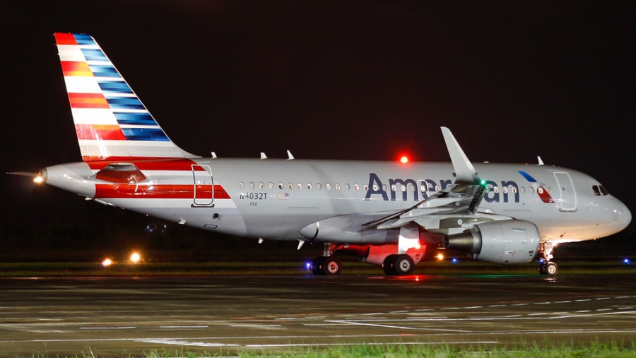 Aeronave da American Airlines. | Foto: Renato Maia/Arquivo pessoal