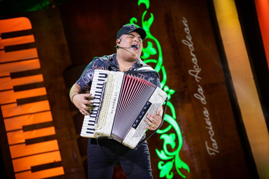 Cantor Tarcísio do Acordeon. | Foto: Reprodução