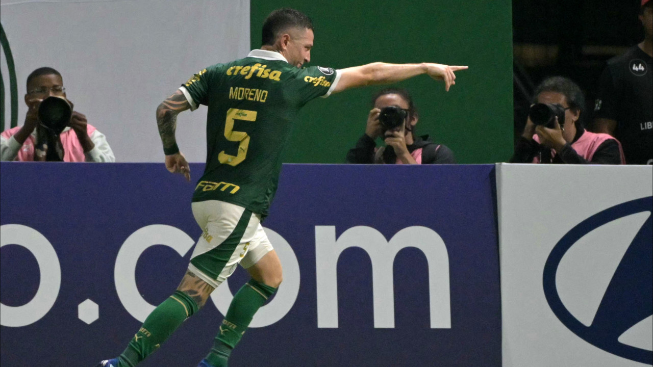 Palmeiras treina de olho no Grêmio e Aníbal Moreno pede apoio da torcida: 'Ajudar até o fim'
