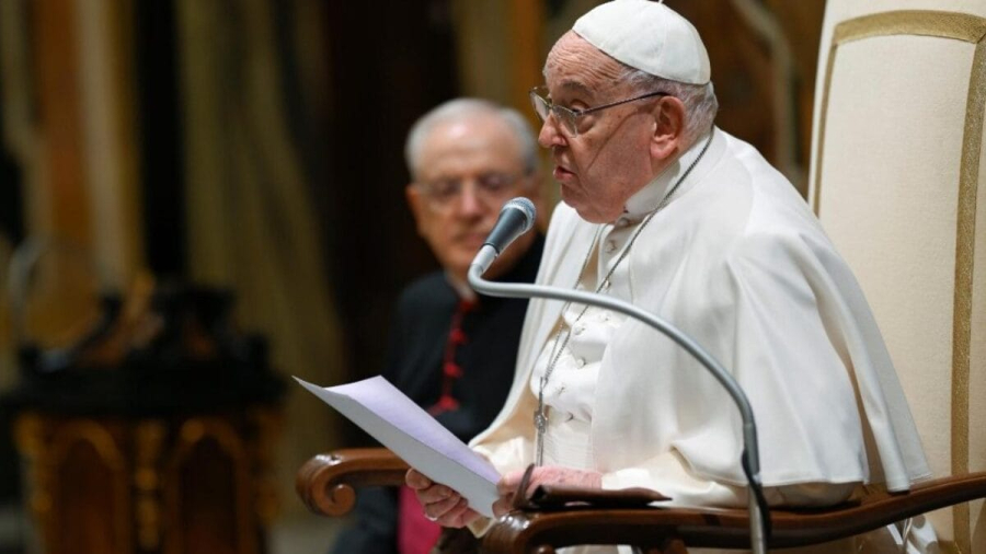 O papa Francisco está internado desde 14 de fevereiro. | Fotos: Reprodução/Vatican News