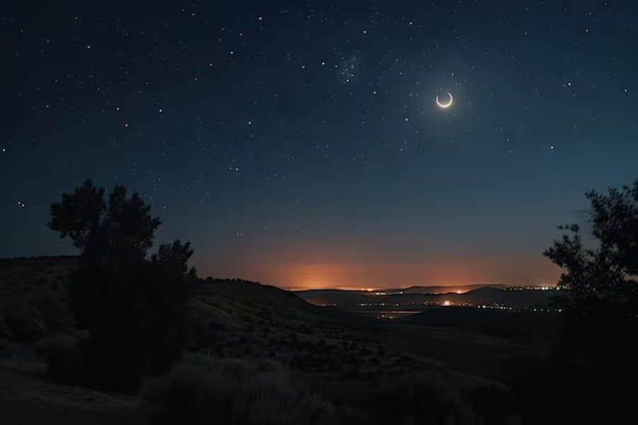 Fenômeno astronômico do ano: eclipse total da lua. | Foto: Reprodução