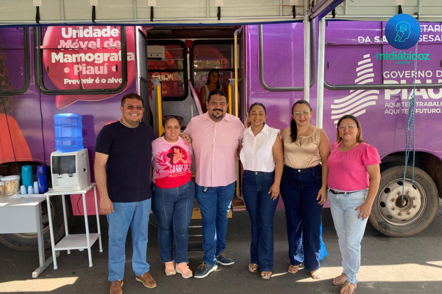 Ônibus da Mamografia chega a Conceição do Canindé para oferecer exames gratuitos. | © Portal Midiáticoz