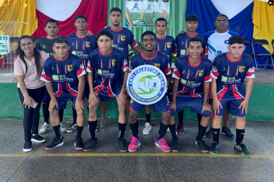 Ceti Celestino Filho é campeão de futsal masculino nos JEPEPS – Etapa Regional da 17ª GRE. | Fotos: Divulgação