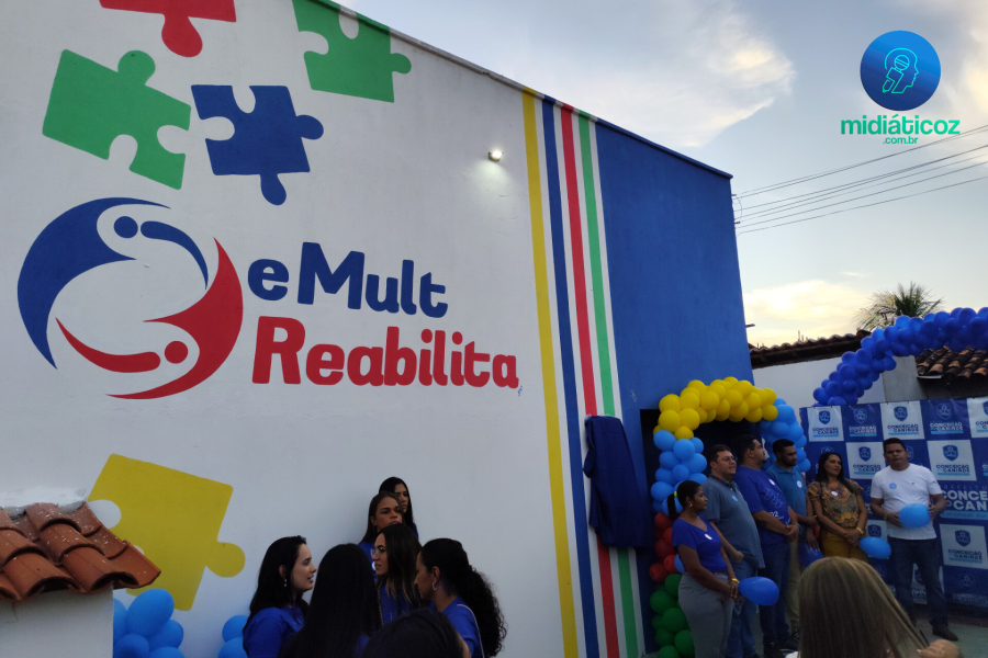 Gestão do prefeito Diogo Janes inaugura espaço eMulti Reabilita em Conceição do Canindé. | © Portal Midiáticoz