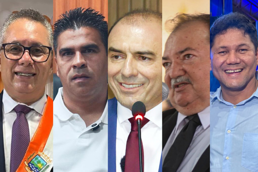 Prefeitos dos municípios representados. | Foto: Reprodução