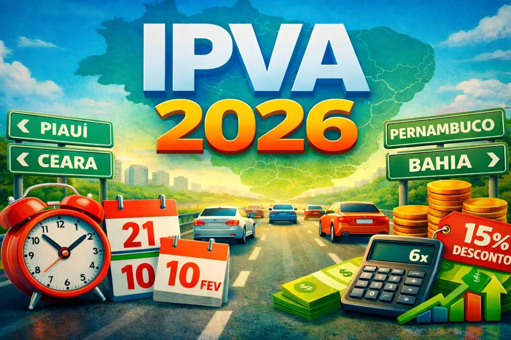 IPVA 2026: confira o calendário de pagamento no Piauí